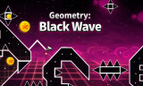 Geometry: Black Wave background