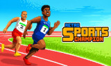 Retro Sports Champion background
